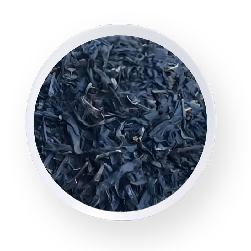 Abanico de té negro